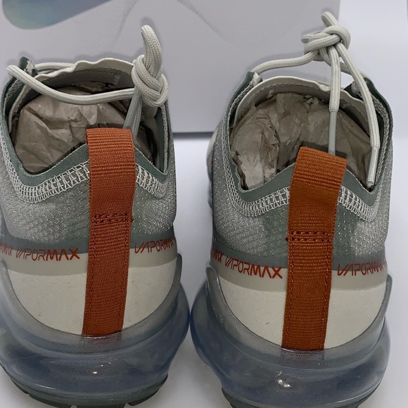 Nike Air VaporMax 2019 Grey Vintage Dark Russet - Picture 7 of 8